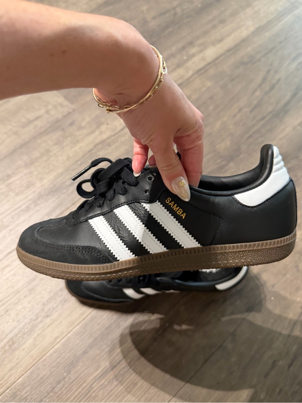 adidas Black White Samba Classic Sneakers